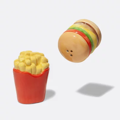 Набор из солонки и перечницы fast food, burger & f 5