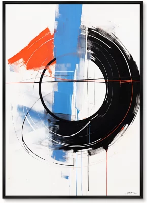 Набор из двух постеров на холсте Shape spectrum 75X105 / 75X105 CM 3