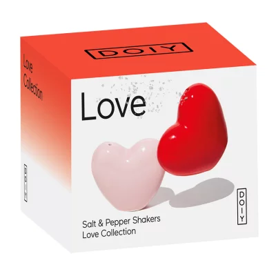 Набор из солонки и перечницы love 5