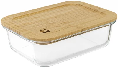 Набор из трёх контейнеров для хранения Eco Store 22X16X6 / 20X15X6 / 17X13X5 CM 3