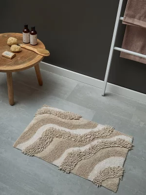 Коврик для ванной sands бежевого цвета из коллекции ethnic, 50x80 см 3