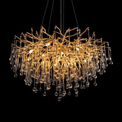 Подвесная люстра Drops 80X80X122 CM 7