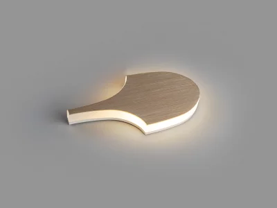 Настенный светильник Serea золотой 12X3X24 CM 4