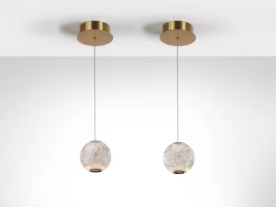 Подвесной светодиодный светильник Austral LED 1L Ø12 золото 12X11 CM 6
