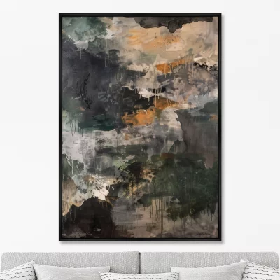 Репродукция картины на холсте Foothills After a Thunderstorm 75X105 CM 6