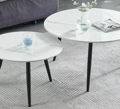 Комплект столиков Kora 80X80X45 / 60X60X40 CM 4
