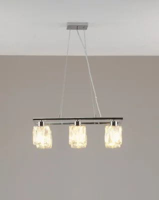 Подвесная люстра Prismique 50X29X150 CM 4