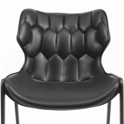 Стул Найроби черная экокожа черные ножки 53X63,5X82 CM 7