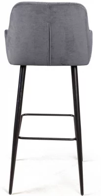 Стул барный Robert 48X49X103 CM серый 5