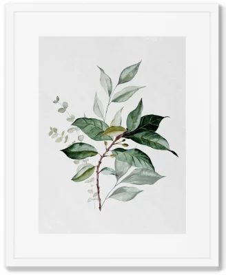 Тетраптих Floral set in pale shades No2 42X52 / 42X52 / 42X52 / 42X52 CM 3