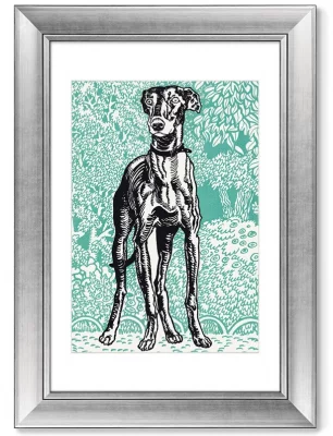 Диптих Greyhounds 51X71 / 51X71 CM 3