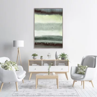 Репродукция на холсте Waves by the seashore 75X105 CM 3