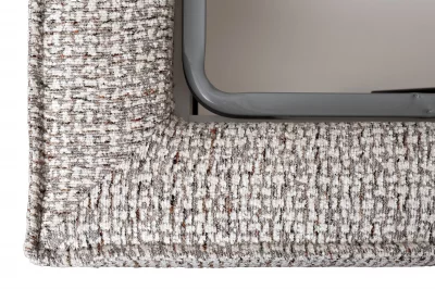 Детская угловая кровать Runa-80 с обивкой из шенилла, серый Seppia Ser 114X215X80 CM 5