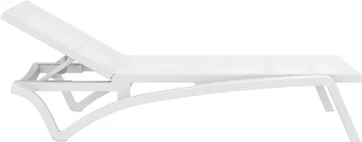 Шезлонг-лежак Pacific 193X68X35 CM белый 5
