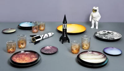 Фарфоровая ваза Starman white Cosmic Diner 15X11X28 CM 6