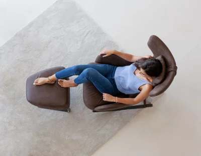 Кресло с оттоманкой Kangou 70X94X109 / 52X51X48 CM 6