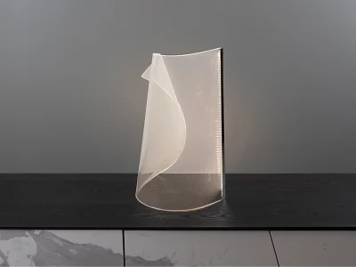 Настольная лампа Velos II хромированная 35X21X50 CM 7