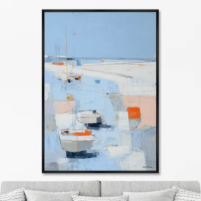 Постер на холсте On the Crystal Surface of Summer 75X105 CM 6