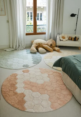 Хлопковый ковёр Honeycomb Ø140 CM 4