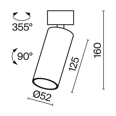 Накладной потолочный светильник Focus LED 3