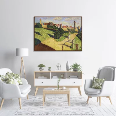 Постер Alte Stadt II 105X75 CM 3