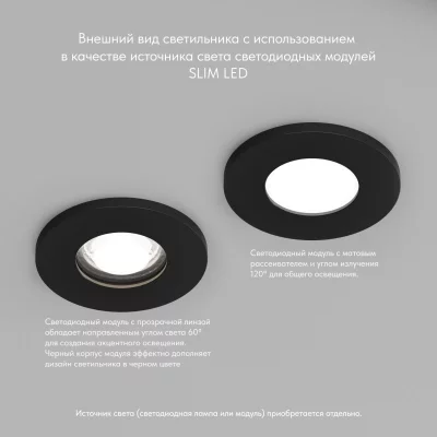 Влагозащищенный встраиваемый точечный светильник Vand 8X8X3 CM 6