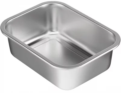Ланч-бокс стальной со стеклянной крышкой 1.2 L 4
