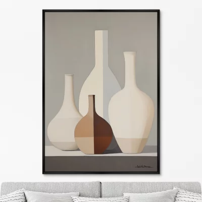 Постер на холсте Light and forms 75X105 CM 6