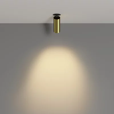 Встраиваемый светильник FOCUS LED черный 52 мм 7