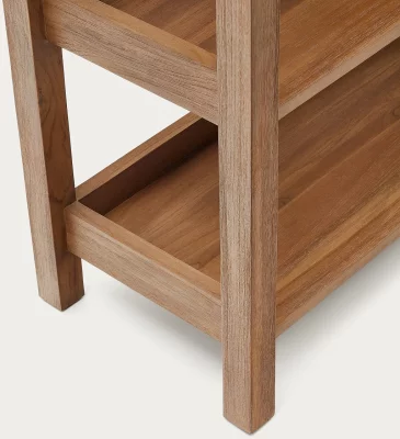 Стеллаж из тика Sashi 150X40X185 CM 4