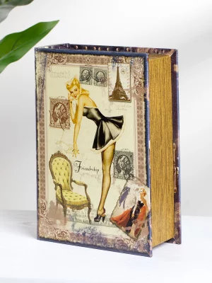 Шкатулка в виде книги Laurin 19X8X27 CM 4