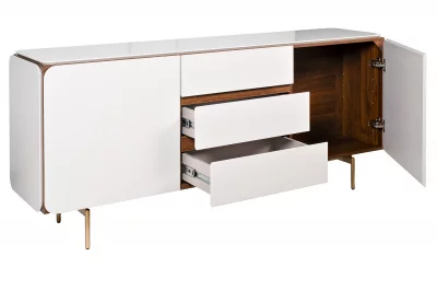 Комод белый 183X41,3X80,5 CM 3