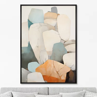 Постер на холсте Stones 75X105 CM 6