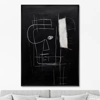 Постер на холсте But where romance 75X105 CM 6