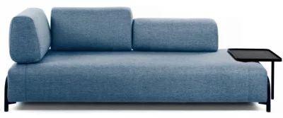 Диван трансформер Compo 252X98X82 CM голубой 5