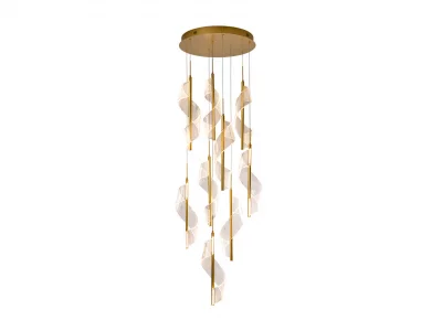 Люстра Velas 9L золотая DIM 55X55X57 CM 16