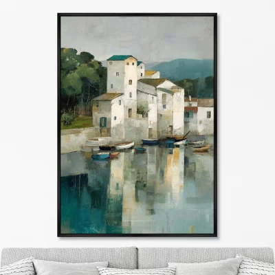 Постер на холсте A Lake that Holds Memories 75X105 CM 6