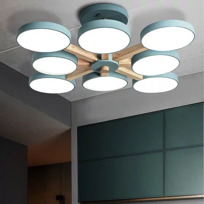 Потолочный LED-светильник Turna 85X85X25 CM 4