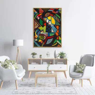 Постер на холсте Daughter in a Rocker 75X105 CM 3