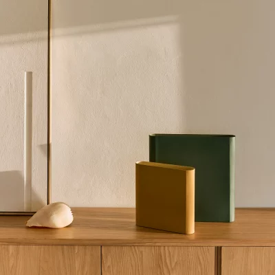 Набор из двух металлических ваз Petra 34X6X35 / 25X6X26 CM 4