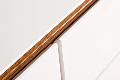 Комод белый 183X41,3X80,5 CM 6