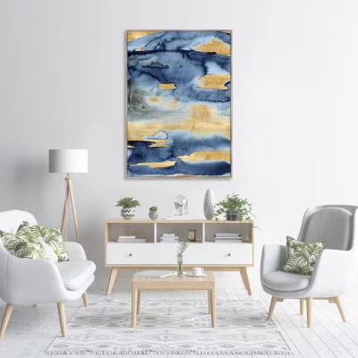 Репродукция на холсте Golden skies 75X105 CM 3