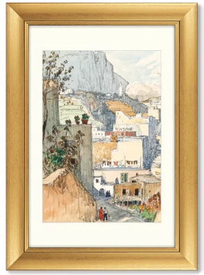 Диптих A View of Capri 51X71 / 51X71 CM 3