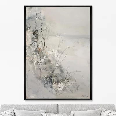 Репродукция картины на холсте  It's Winter Outside 75X105 CM 6