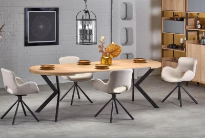 Стол раскладной Peroni 100-250X100X75 CM 11