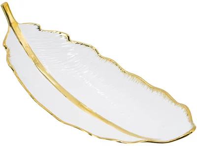 Блюдо декоративное Feather 47X18X16 CM 5