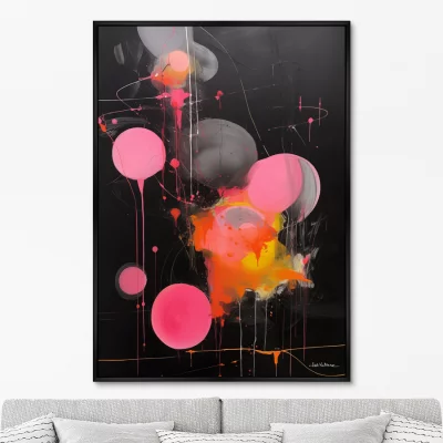 Постер на холсте Universe Planetary Motion 75X105 CM 6