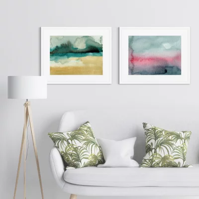 Набор из двух постеров Landscape colors 52X42 / 52X42 CM 4