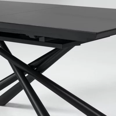 Раздвижной стол со стеклянной столешницей Theone 160-210X90X76 CM 3