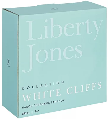 Набор из двух глубоких тарелок White Cliffs Ø18 CM 6